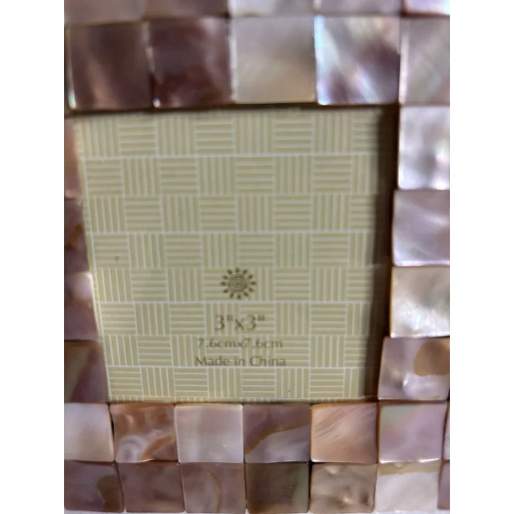 Seashell Square 3x3 Photo Frame -Mervyn's